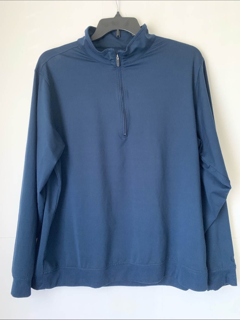 Walter Hagen Men's Navy Quarter-Zip Pullover Size XL
